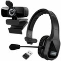 Delton 20X Professional Wireless Computer Headset w/ Mic Bluetooth Wireless Headset DBTHEAD20XBNDL